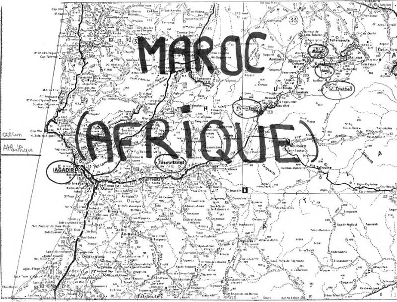 la carte de travail des élèves